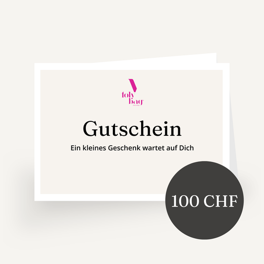 Folybag Geschenkgutschein CHF 100