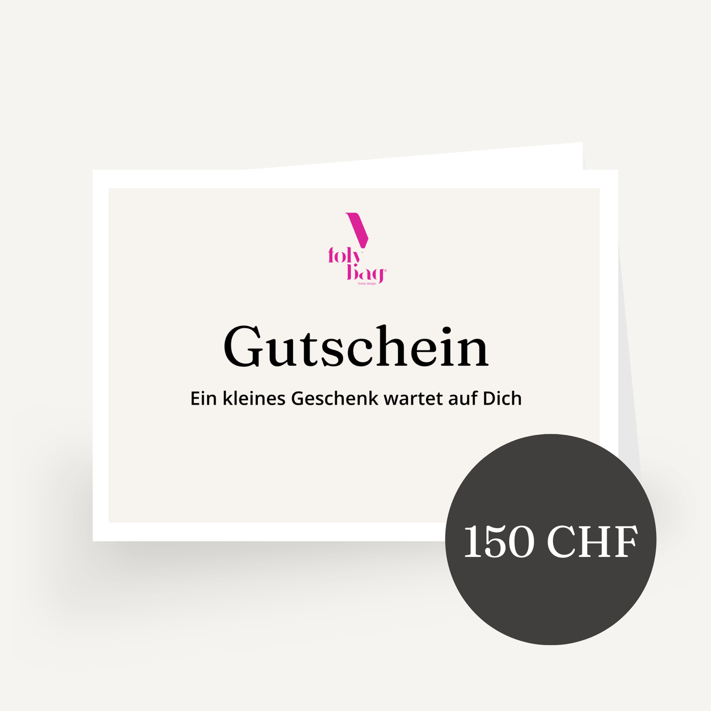 Folybag Geschenkgutschein CHF 150